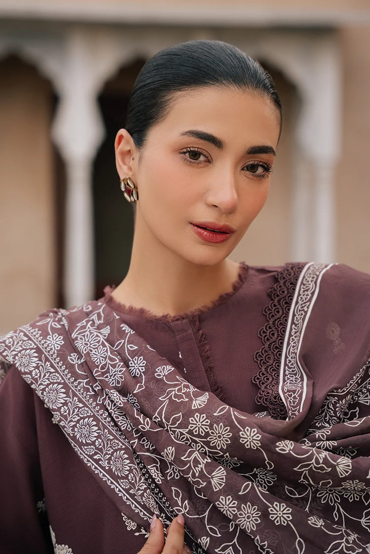 Dhanak Embroidery 3PC SUIT BTK-1050