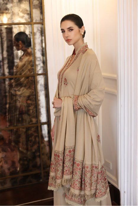 Dhanak Embroidery 3PC SUIT BTK-1013