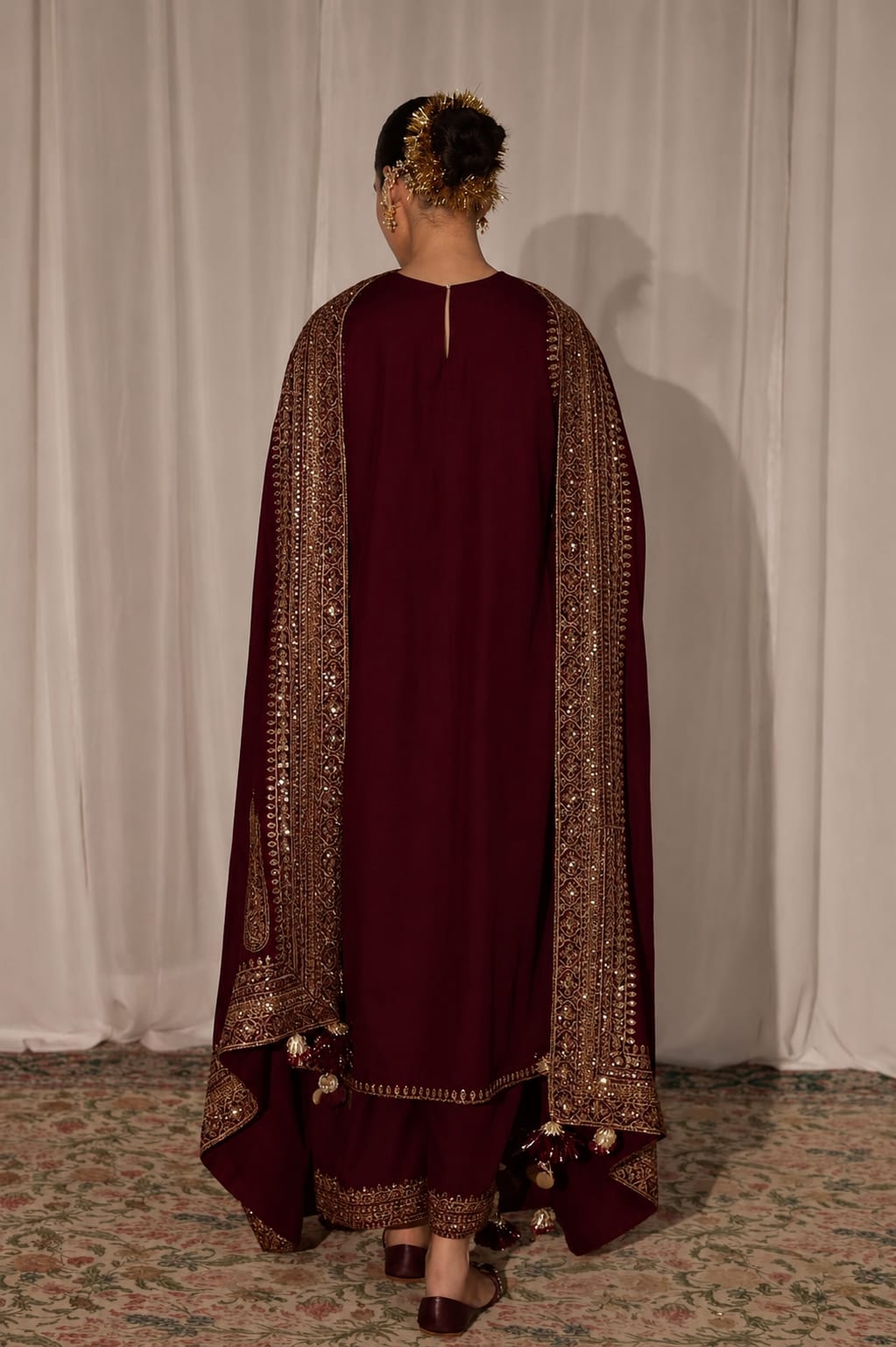 Dhanak Embroidery 3PC SUIT BTK-1025
