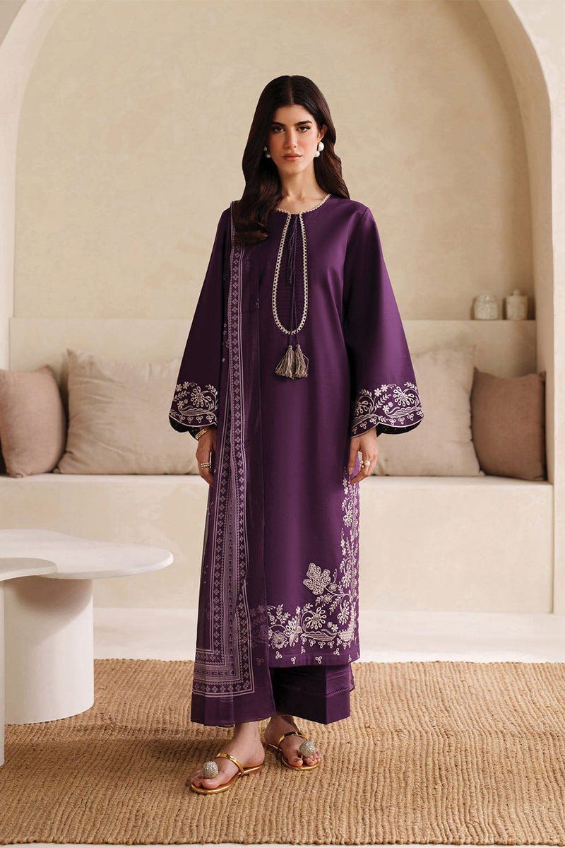 Dhanak Embroidery 3PC SUIT BTK-1040