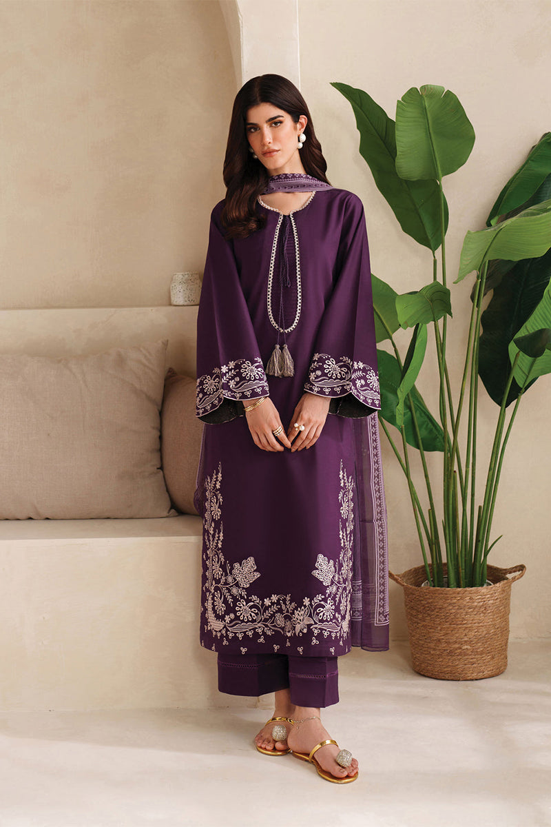 Dhanak Embroidery 3PC SUIT BTK-1040