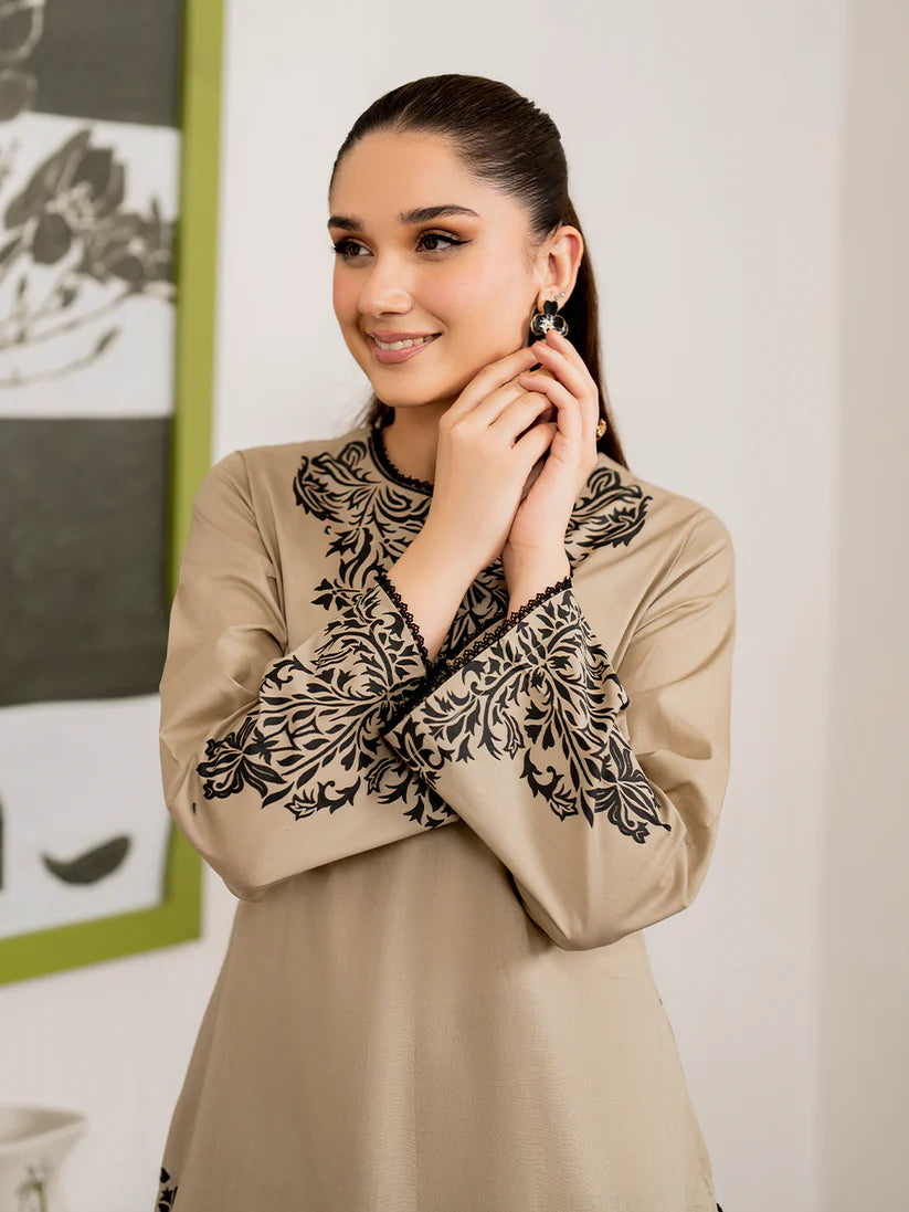 Dhanak Embroidery 3PC SUIT BTK-1002
